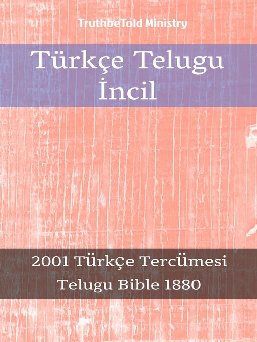 Title details for Türkçe Telugu İncil by TruthBeTold Ministry - Available